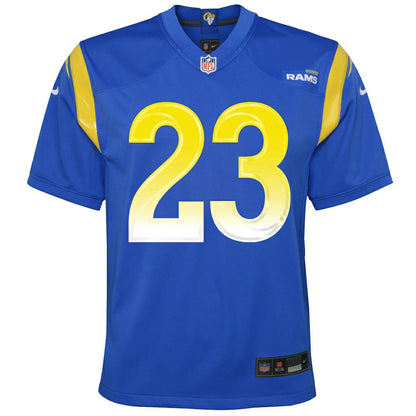 Kyren Williams Los Angeles Rams Youth Team Game Jersey - Royal | NFL Jerseys