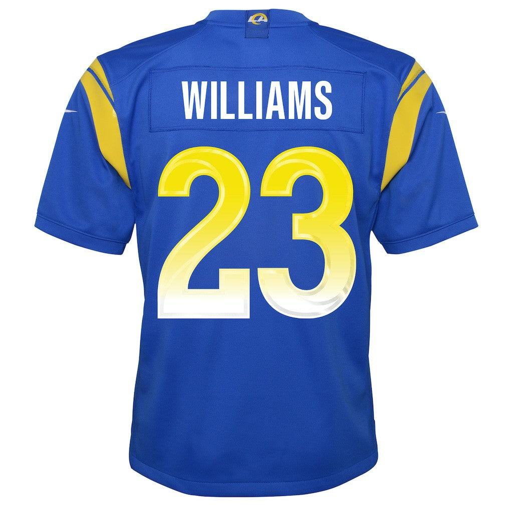 Kyren Williams Los Angeles Rams Youth Team Game Jersey - Royal | NFL Jerseys