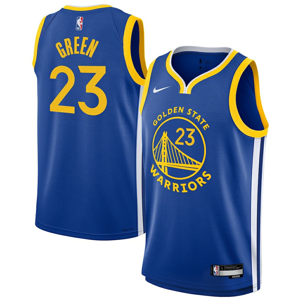 Nike - Draymond Green Golden State Warriors Youth Swingman Jersey - Icon Editi- Royal