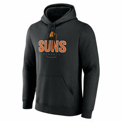 NBA - Phoenix Suns Center Court Name & Number Custom Hoodie - Black