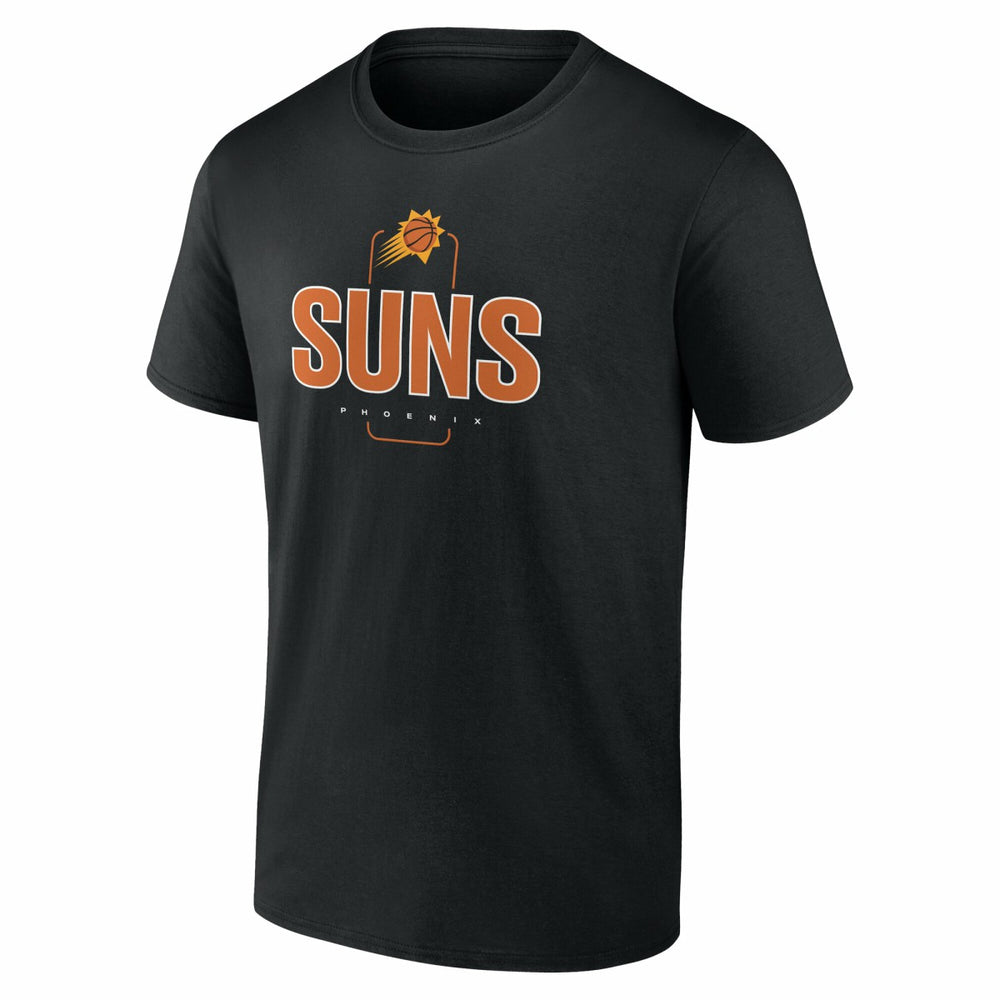 NBA - Phoenix Suns Center Court Name & Number Custom T-Shirt - Black