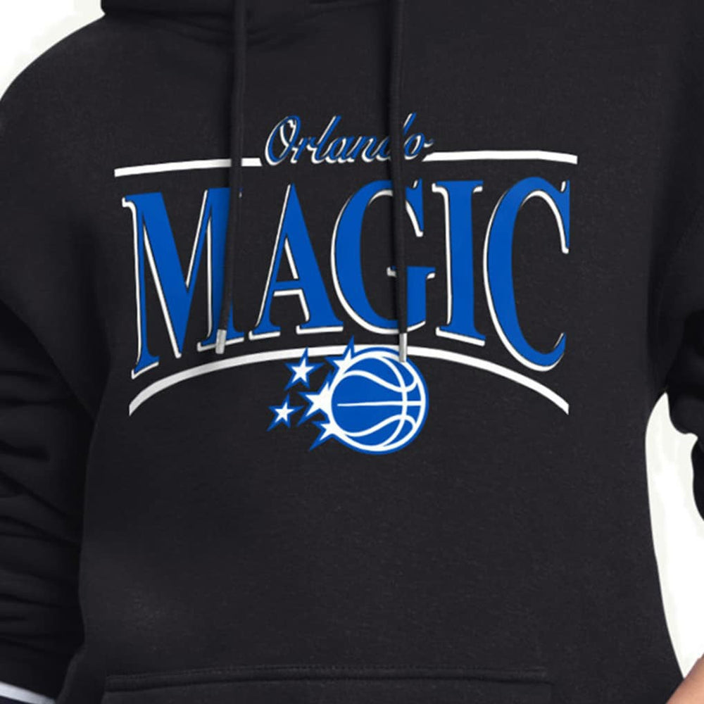 NBA - Orlando Magic Starter Women's Arch Stripe Fleece Hoodie - Black