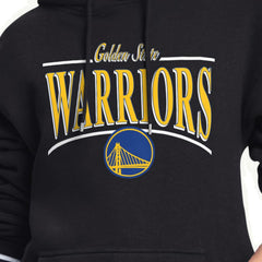 NBA - Golden State Warriors Starter Women's Arch Stripe Fleece Hoodie - Black