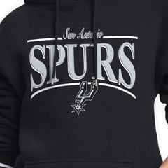 NBA - San Antonio Spurs Starter Women's Arch Stripe Fleece Hoodie - Black