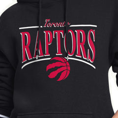 NBA - Toronto Raptors Starter Women's Arch Stripe Fleece Hoodie - Black