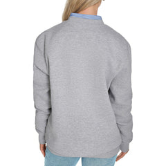 NBA - Chicago Bulls Starter Women's Arch Stripe Fleece Crewneck Sweatshirt - Gray