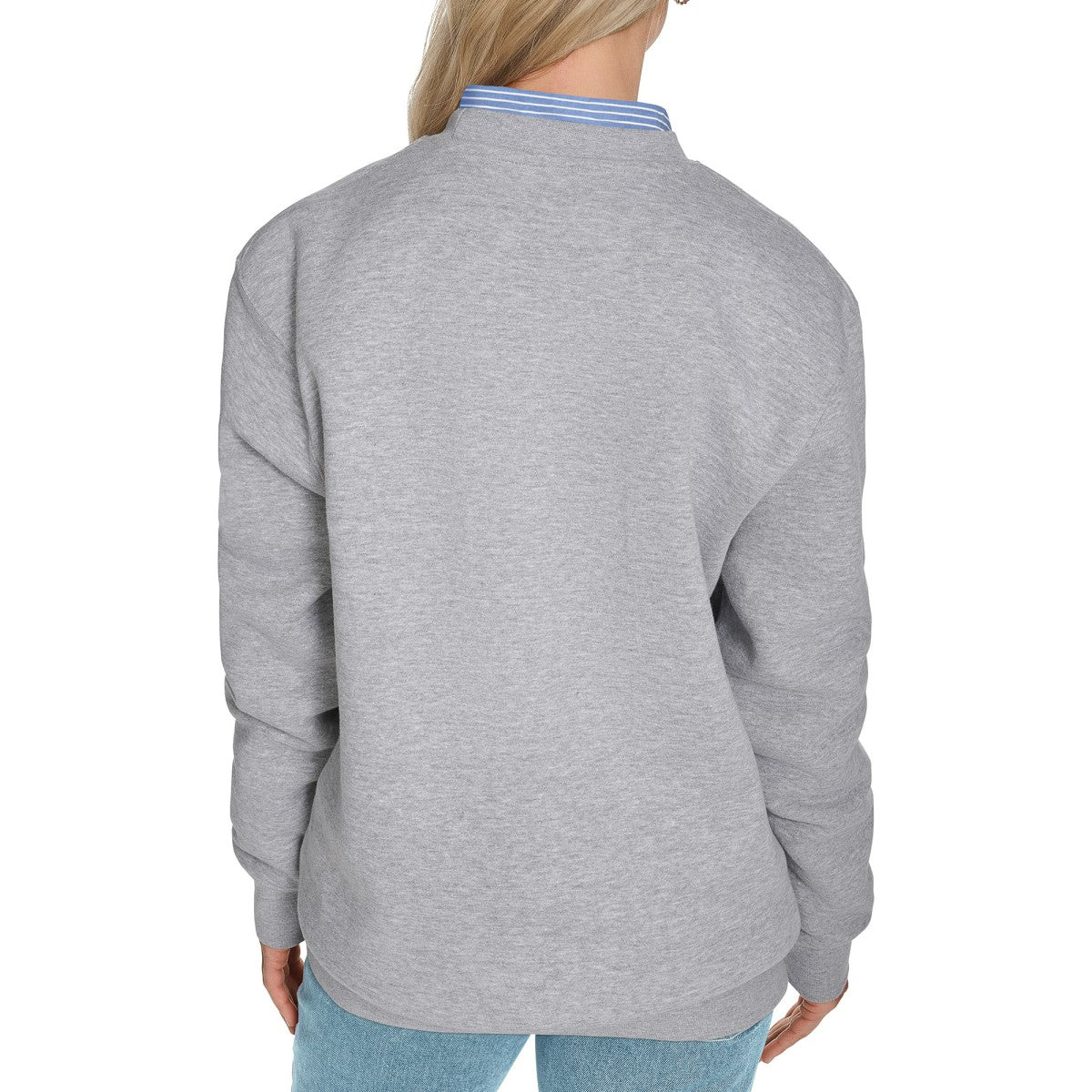 NBA - Toronto Raptors Starter Women's Arch Stripe Fleece Crewneck Sweatshirt - Gray