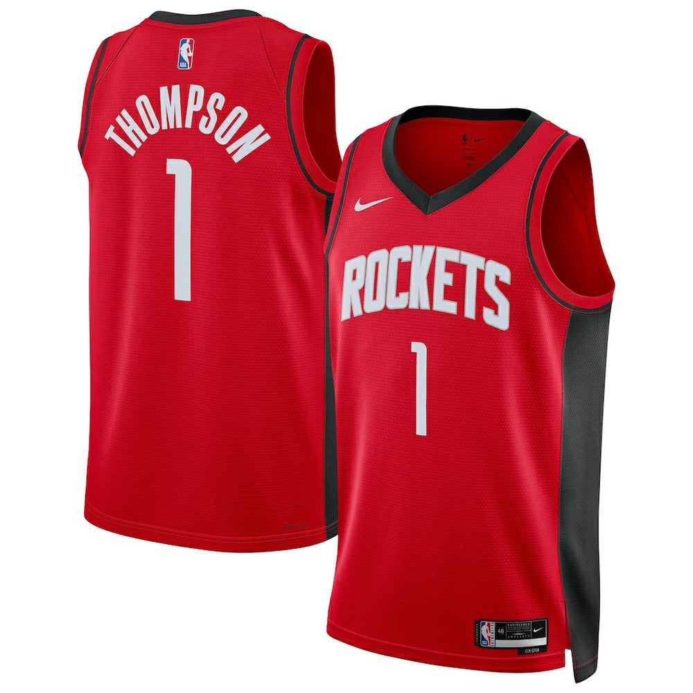 Nike - Amen Thompson Houston Rockets Unisex Swingman Player Jersey - Icon Edition - Red