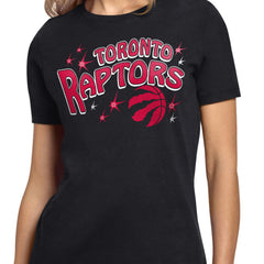 NBA - Toronto Raptors Starter Women's Fireworks T-Shirt - Black