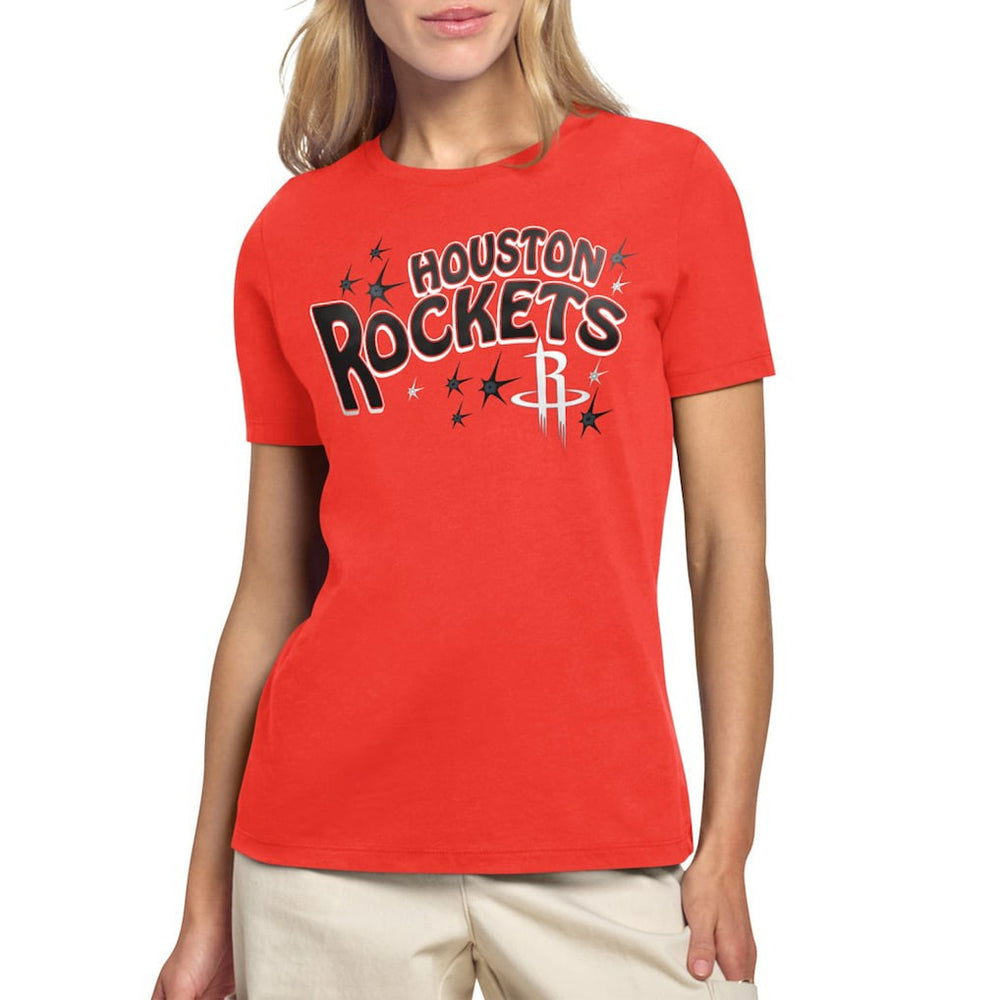 NBA - Houston Rockets Starter Women's Fireworks T-Shirt - Red