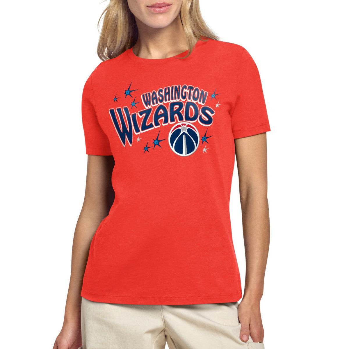 NBA - Washington Wizards Starter Women's Fireworks T-Shirt - Red
