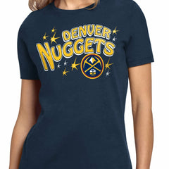 NBA - Denver Nuggets Starter Women's Fireworks T-Shirt - Navy