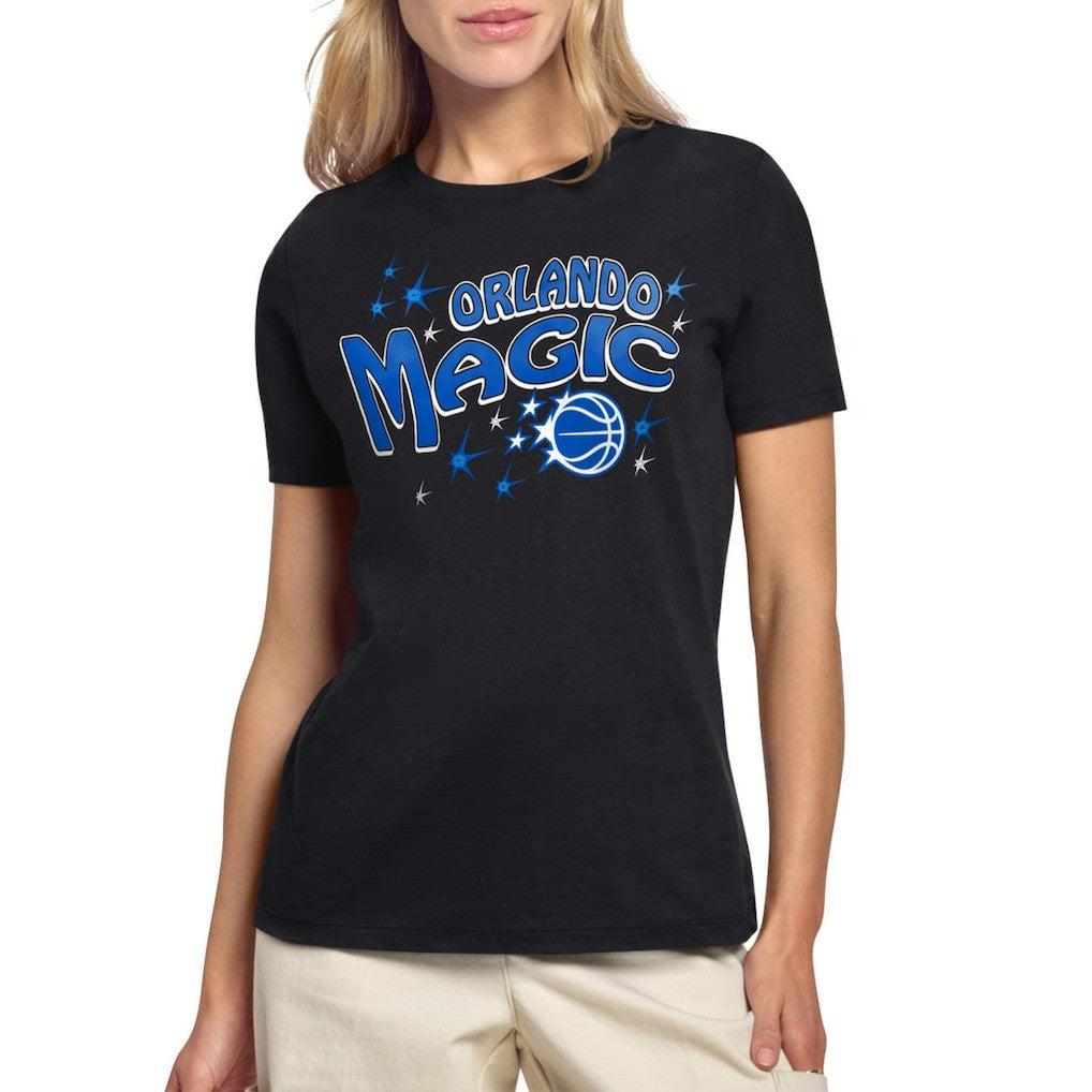 NBA - Orlando Magic Starter Women's Fireworks T-Shirt - Black