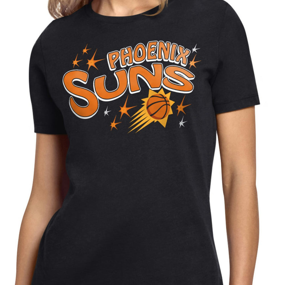 NBA - Phoenix Suns Starter Women's Fireworks T-Shirt - Black