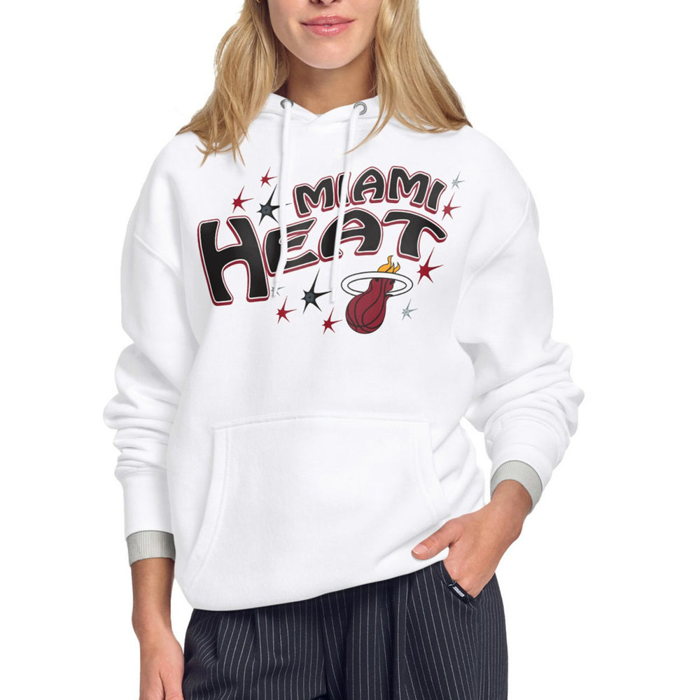 NBA - Miami Heat Starter Women's Fireworks Fleece Hoodie - White