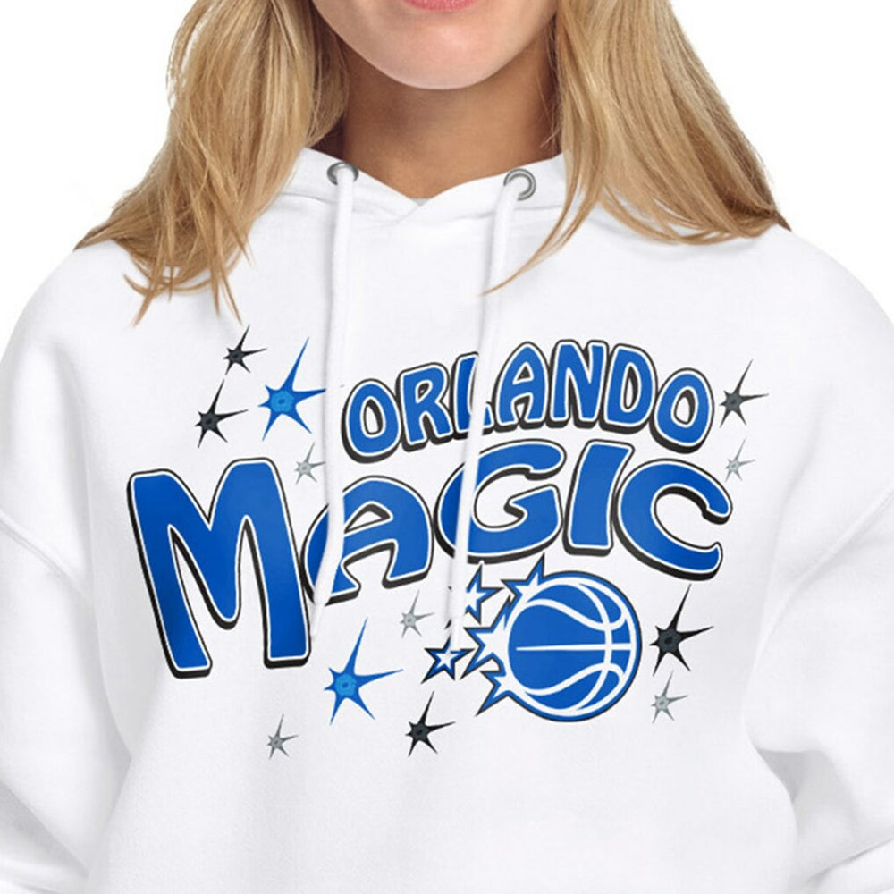NBA - Orlando Magic Starter Women's Fireworks Fleece Hoodie - White