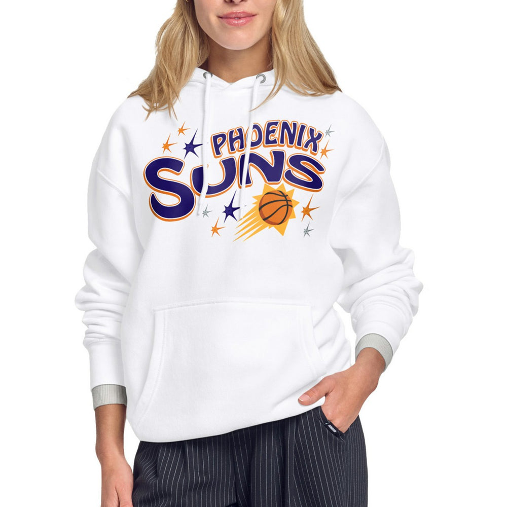 NBA - Phoenix Suns Starter Women's Fireworks Fleece Hoodie - White
