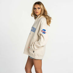 Philadelphia Phillies The Wild Collective Women's Oversized Cord Hoodie Online