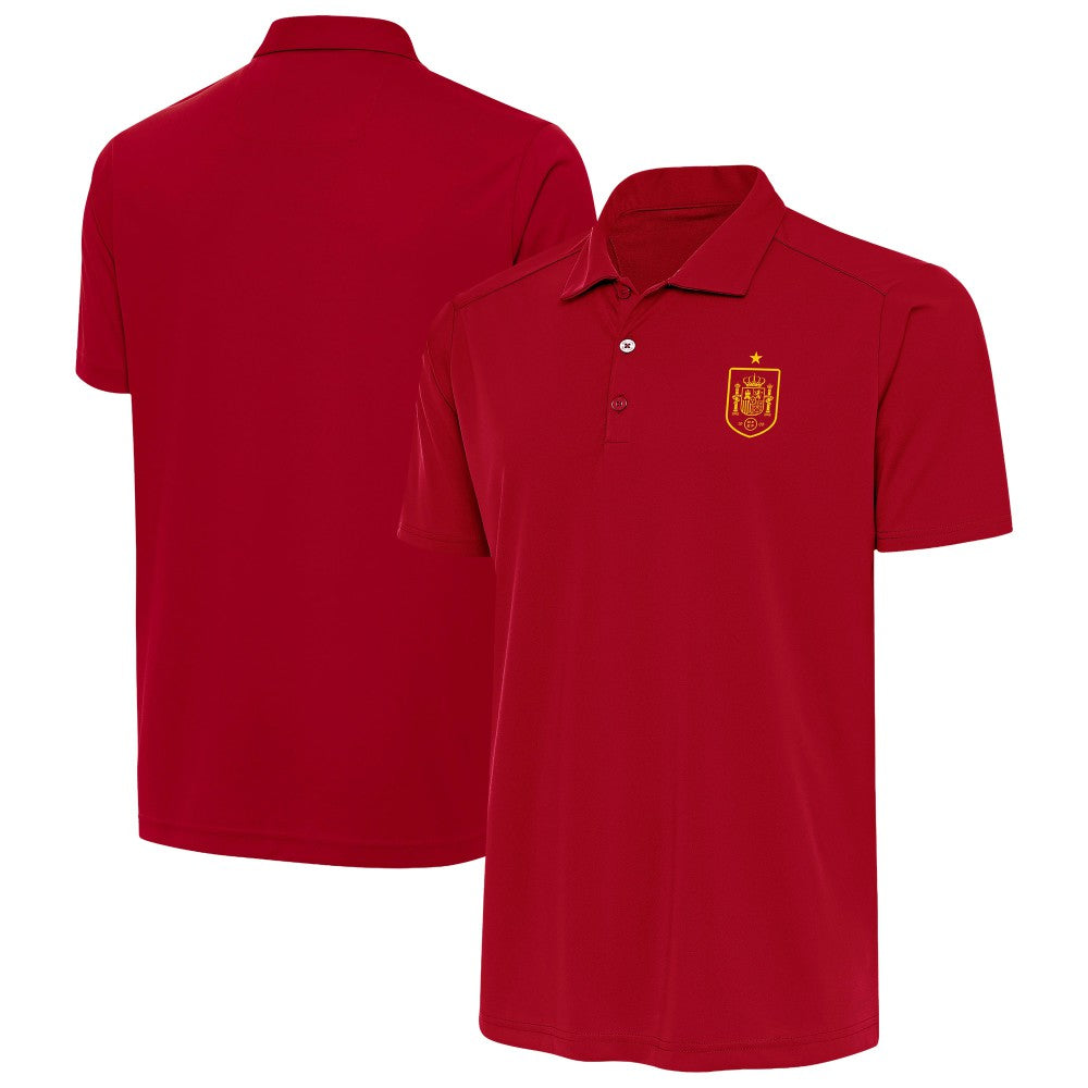 Spain National Team Antigua Statement Polo - Red