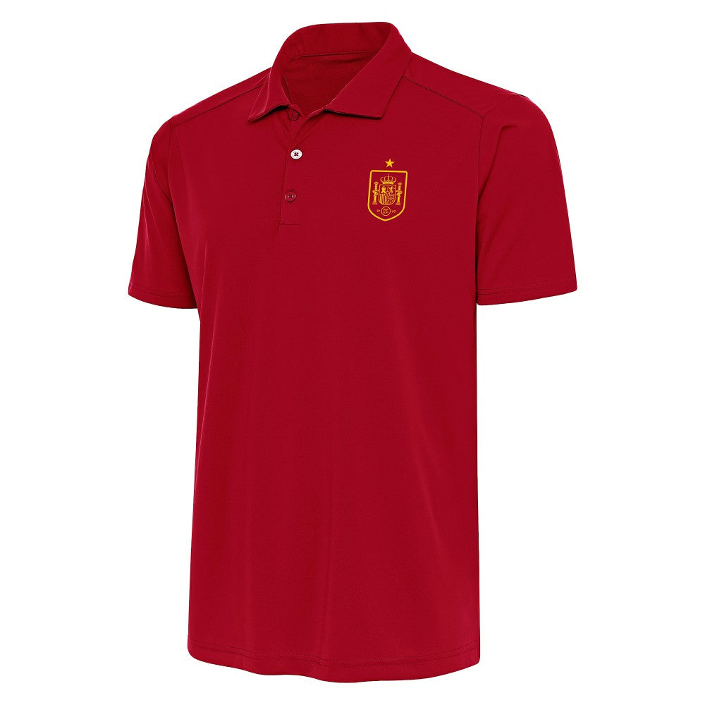 Spain National Team Antigua Statement Polo - Red