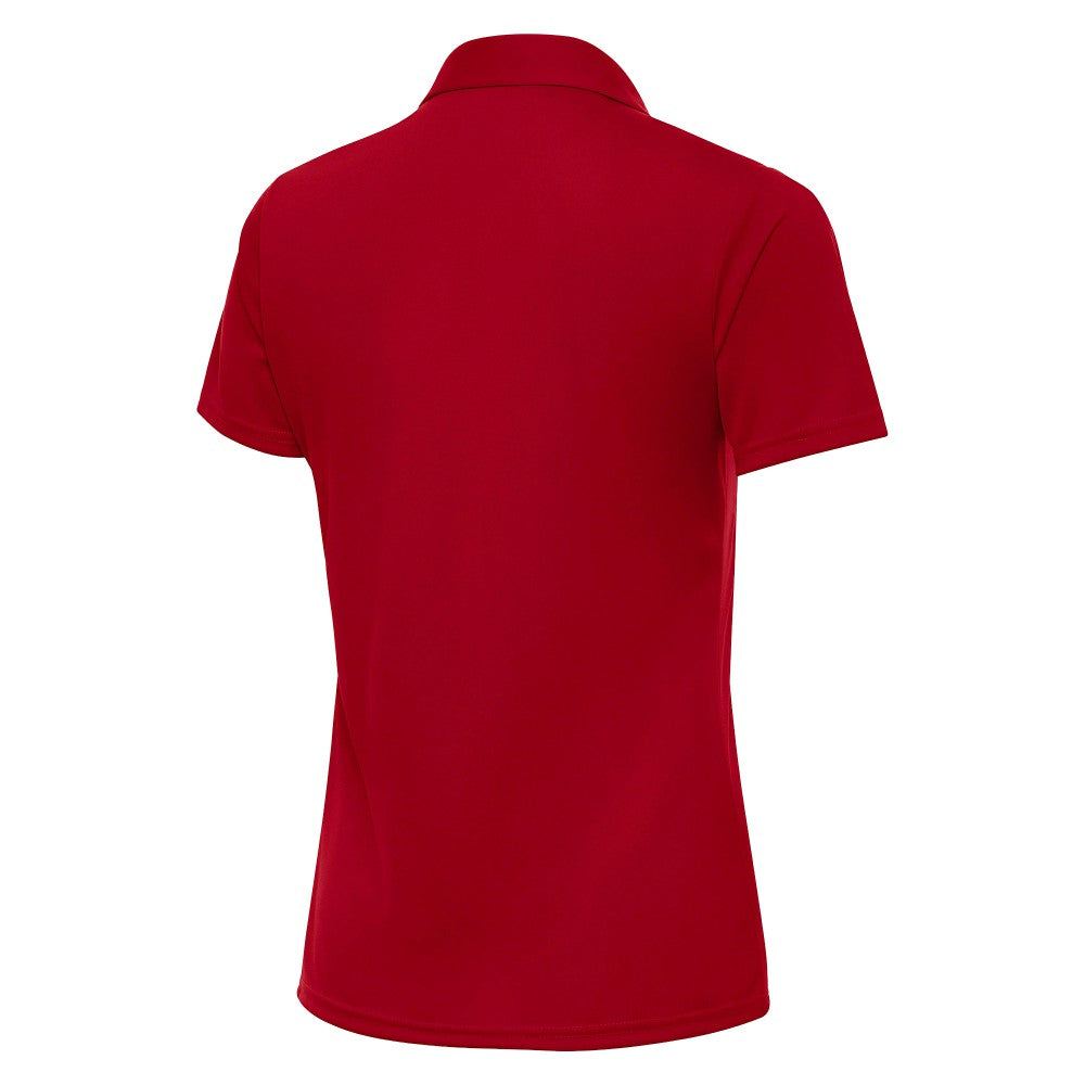 Spain National Team Antigua Women's Statement Y-Neck Polo - Red