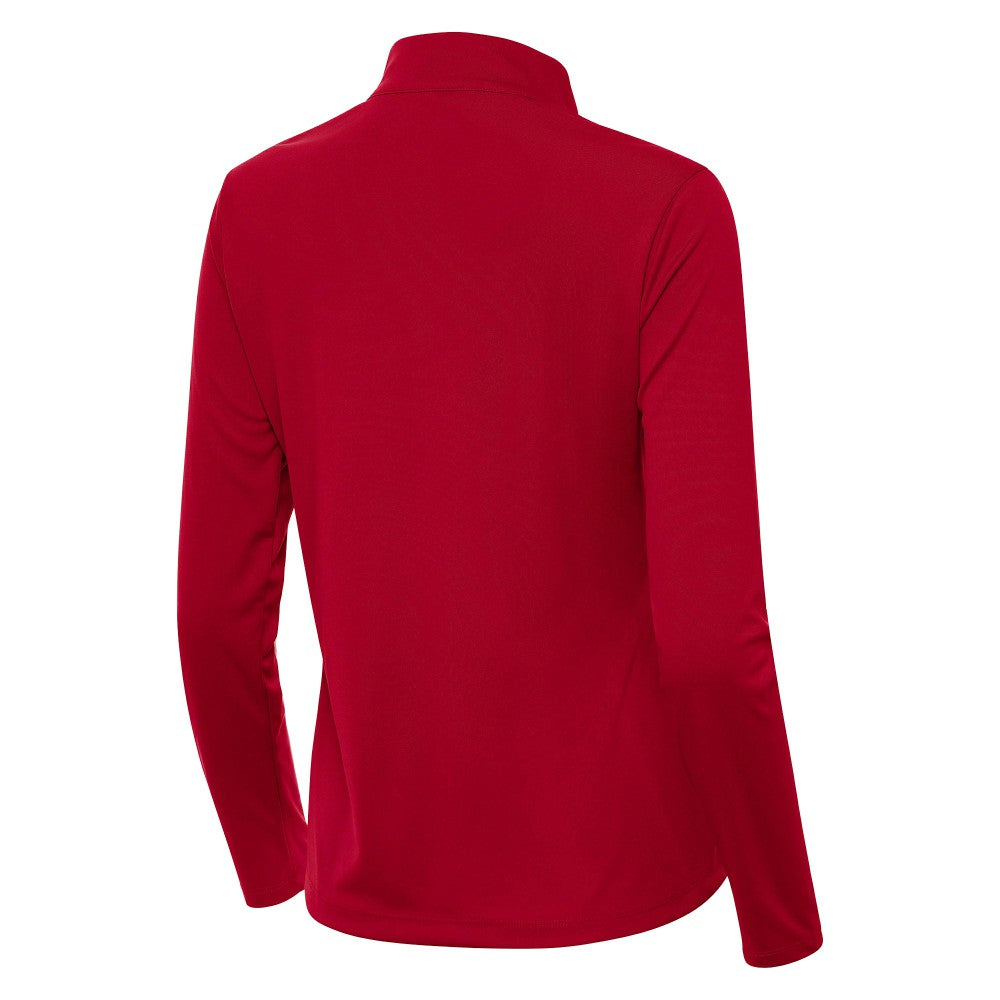 Spain National Team Antigua Women's Statement Half-Zip Pullover - Red