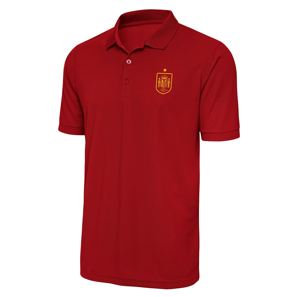 Spain National Team Antigua Derive Polo - Red