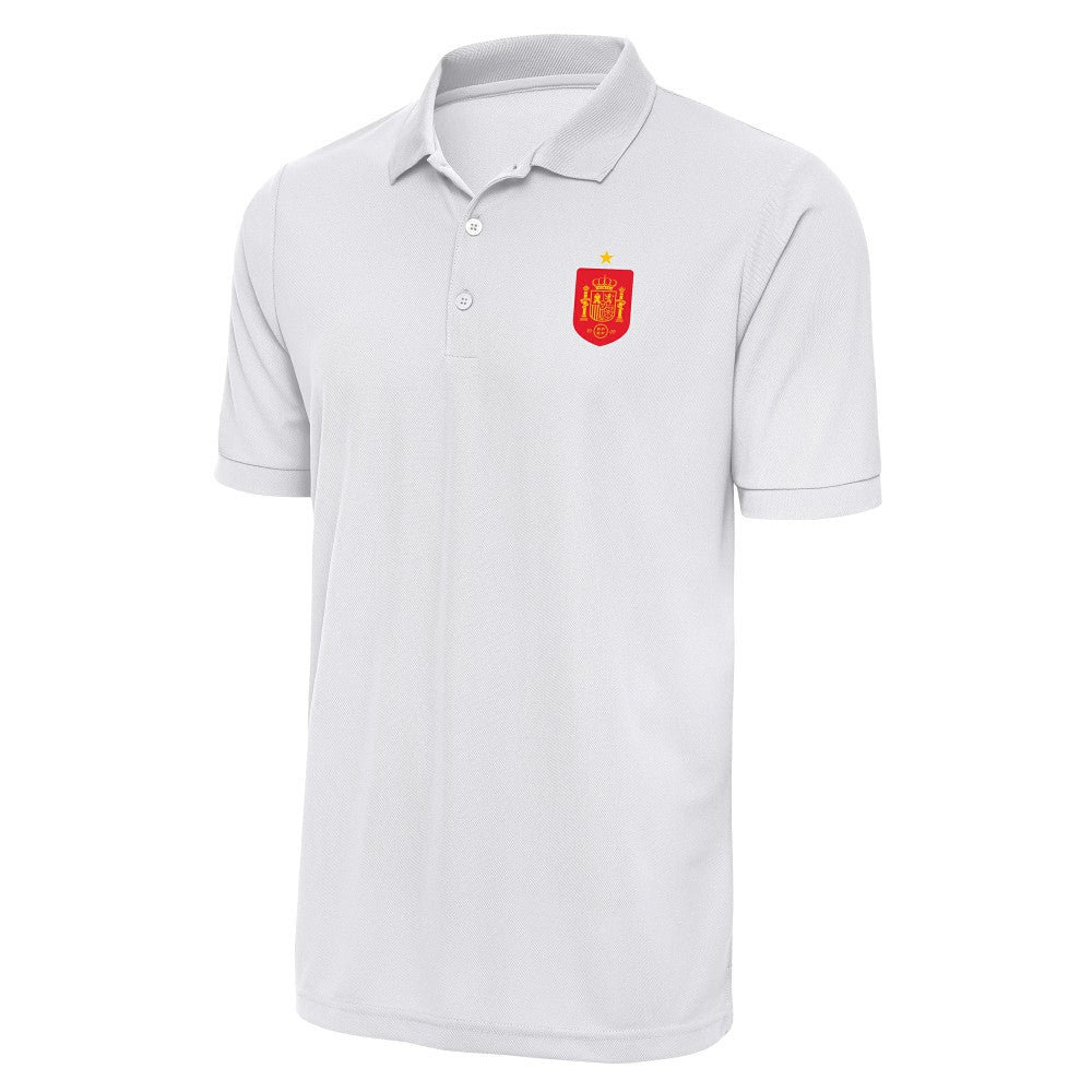 Spain National Team Antigua Derive Polo - White