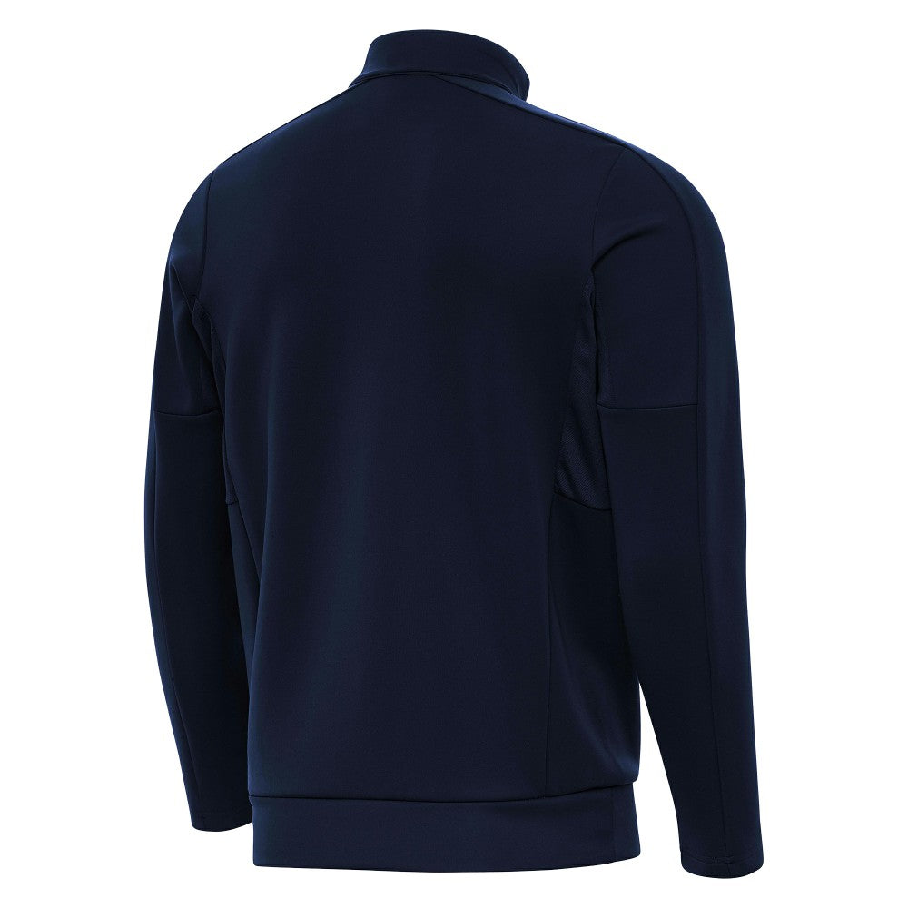 Spain National Team Antigua Genesis Quarter-Zip Pullover - Navy