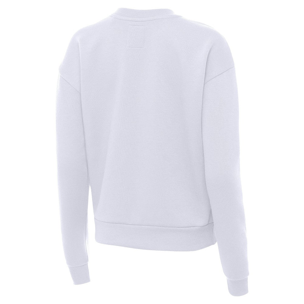 Spain National Team Antigua Women's Takeover Fleece Sweatshirt - White