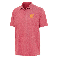 Spain National Team Antigua Triple Shot Polo - Heather Red