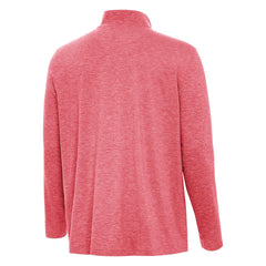 Spain National Team Antigua Masters Quarter-Zip Pullover - Heather Red