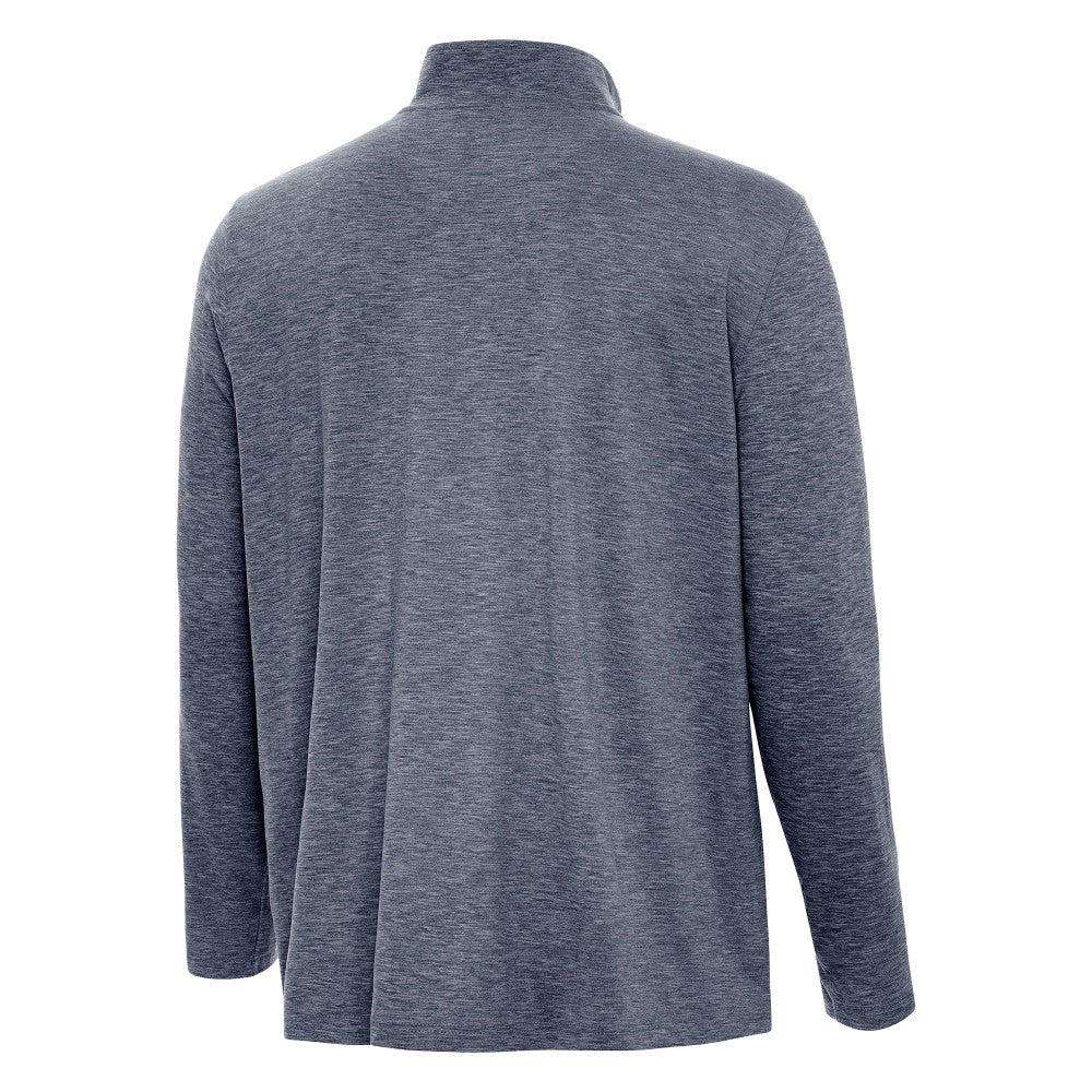 Spain National Team Antigua Masters Quarter-Zip Pullover - Heather Navy