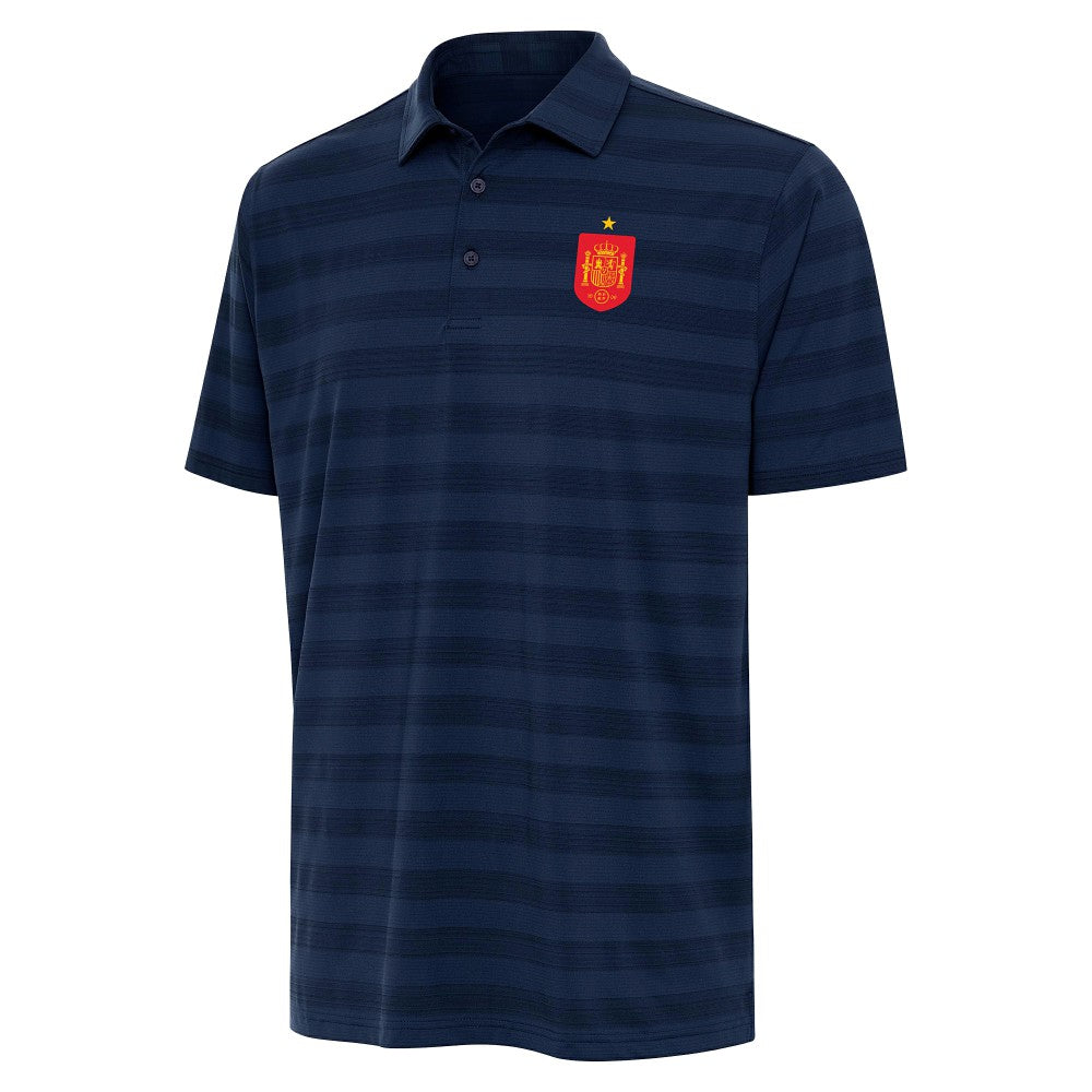 Spain National Team Antigua Channel Polo - Navy