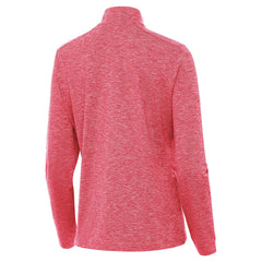 Spain National Team Antigua Women's Quarter-Zip Pullover - Heather Red