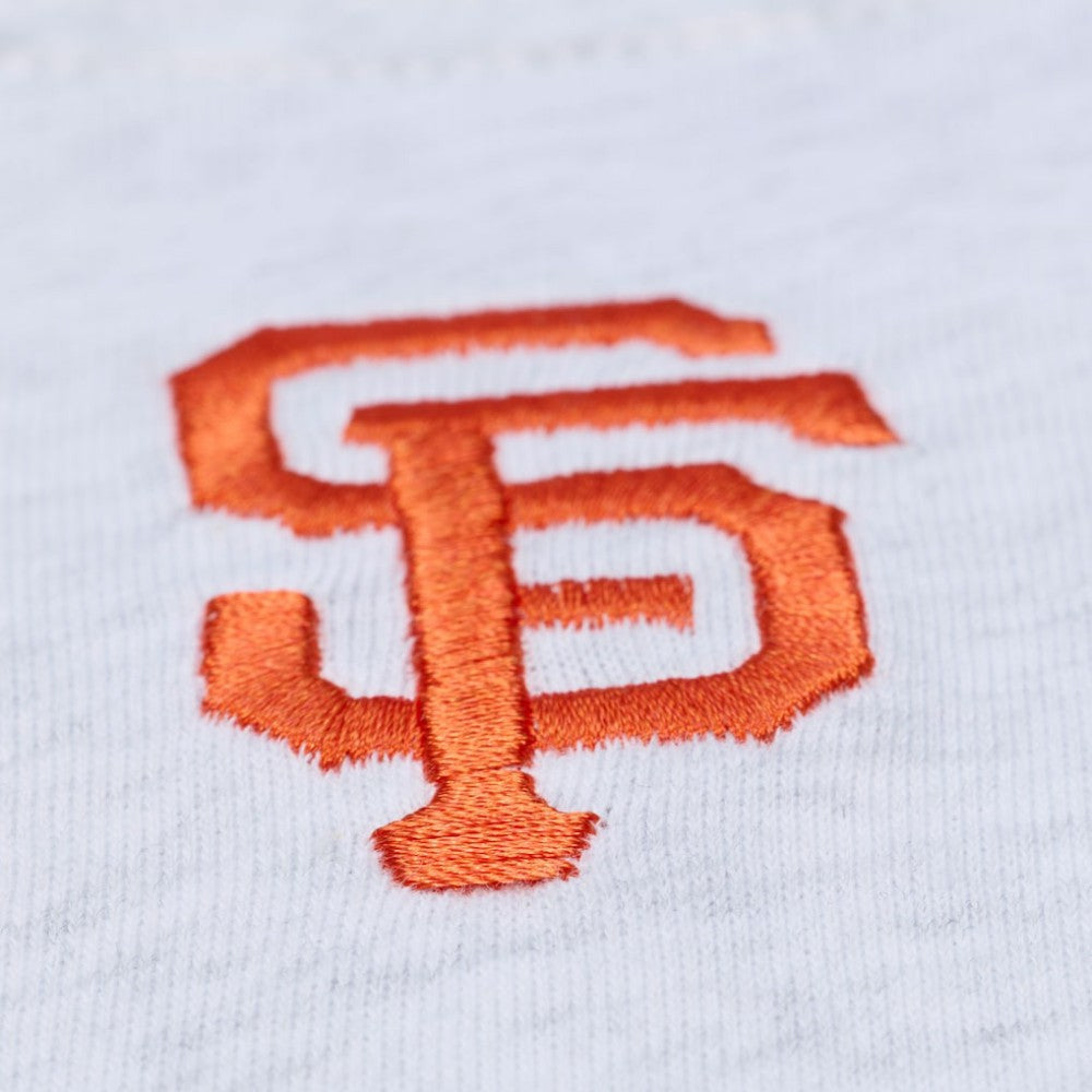 San Francisco Giants Mitchell & Ness Women's Script Cropped Boxy T-Shirt for sale