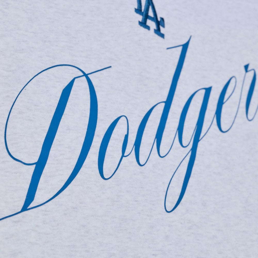 Los Angeles Dodgers Mitchell & Ness Women's Script Cropped Boxy T-Shirt Online
