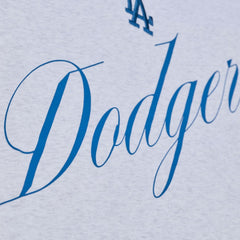 Los Angeles Dodgers Mitchell & Ness Women's Script Cropped Boxy T-Shirt Online