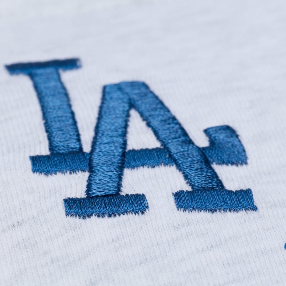 Los Angeles Dodgers Mitchell & Ness Women's Script Cropped Boxy T-Shirt Online