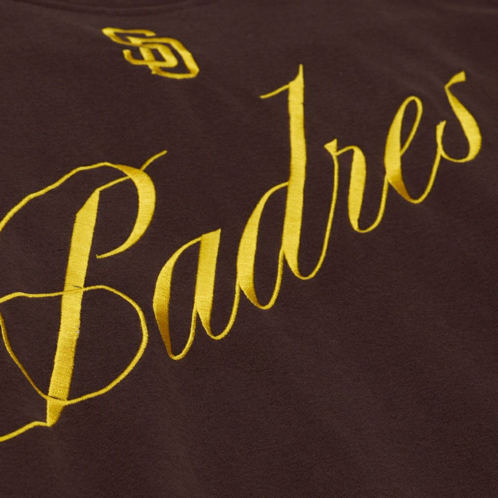 San Diego Padres Mitchell & Ness Women's Script Sweatshirt Online