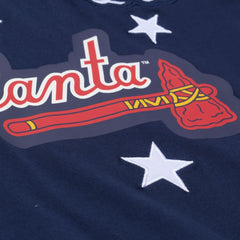 Atlanta Braves Mitchell & Ness Women's Pep Rally Cropped Boxy T-Shirt Online