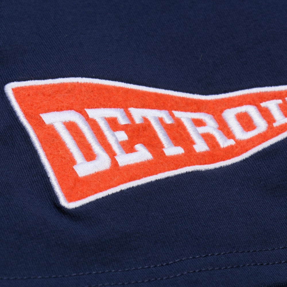 Detroit Tigers Mitchell & Ness Women's Pep Rally Cropped Boxy T-Shirt On Sale