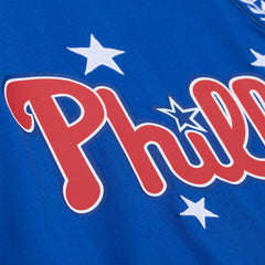 Philadelphia Phillies Mitchell & Ness Women's Pep Rally Cropped Boxy T-Shirt Clearance