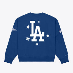 Los Angeles Dodgers Mitchell & Ness Women's Pep Rally Sweatshirt discount