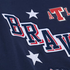 Atlanta Braves Mitchell & Ness Women's Pep Rally Sweatshirt Sale