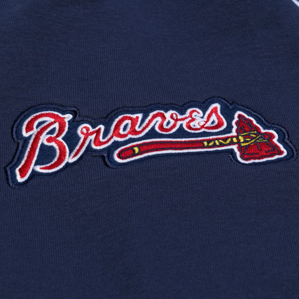 Atlanta Braves Mitchell & Ness Women's Pep Rally Sweatshirt Sale