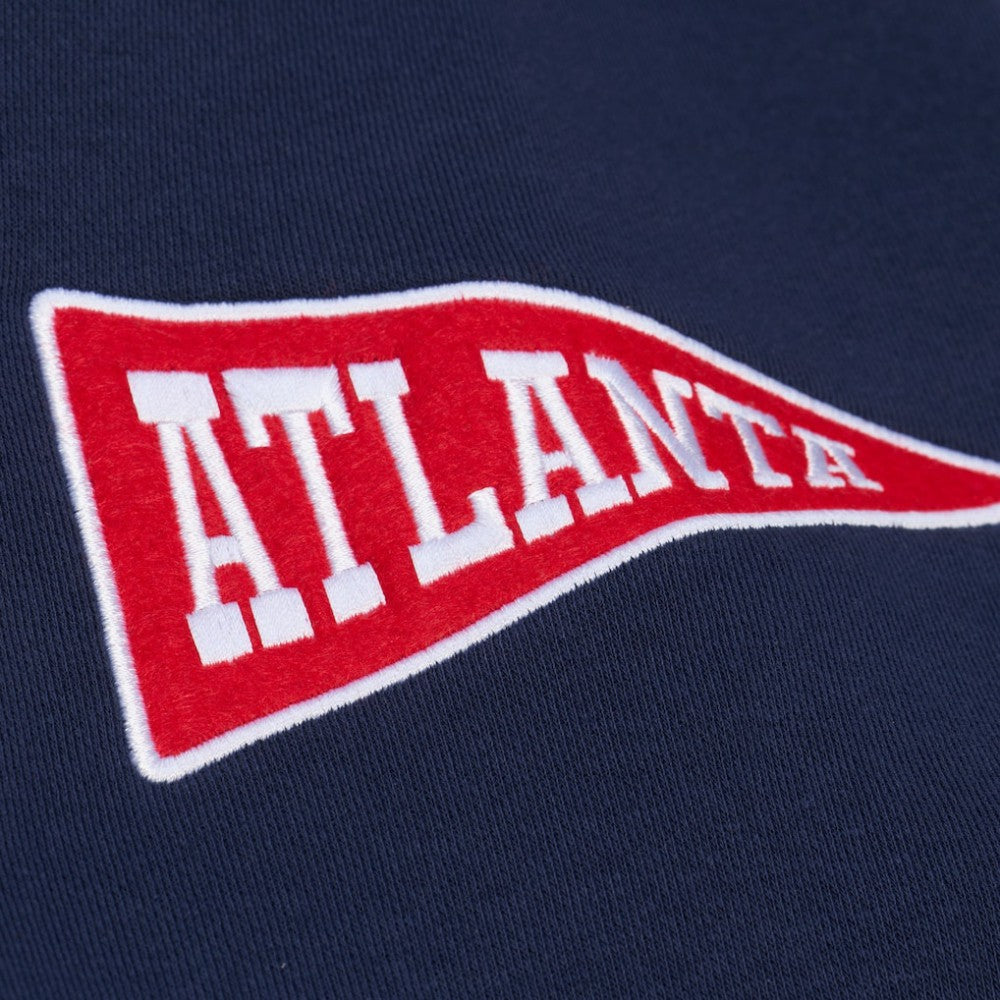 Atlanta Braves Mitchell & Ness Women's Pep Rally Sweatshirt Sale