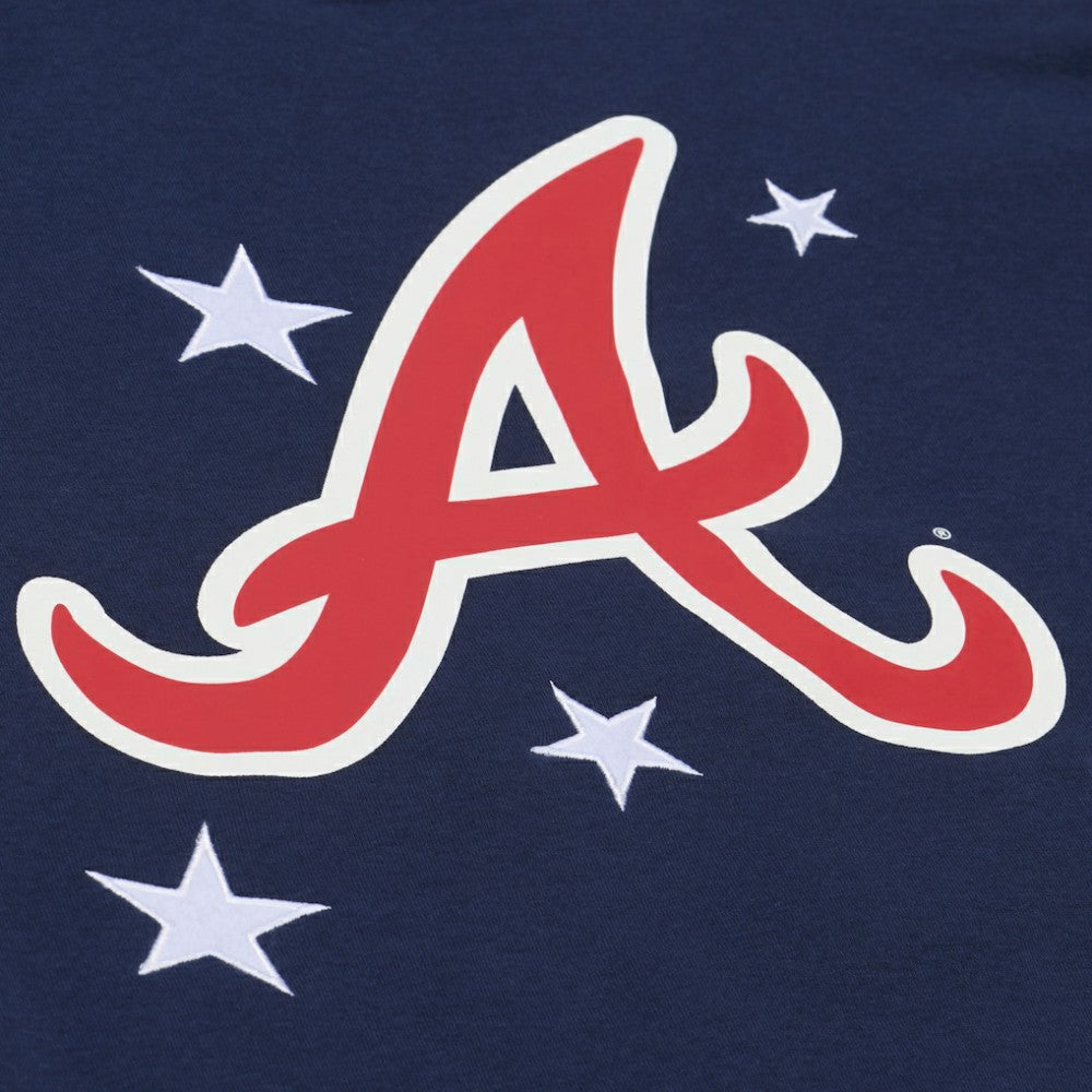 Atlanta Braves Mitchell & Ness Women's Pep Rally Sweatshirt Sale