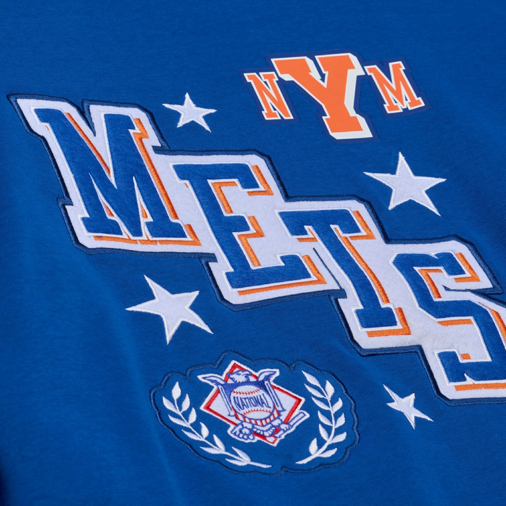 New York Mets Mitchell & Ness Women's Pep Rally Sweatshirt discount