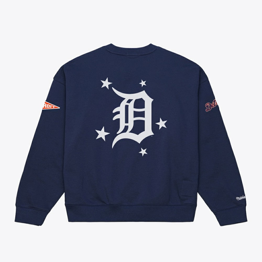 Detroit Tigers Mitchell & Ness Women's Pep Rally Sweatshirt Sale